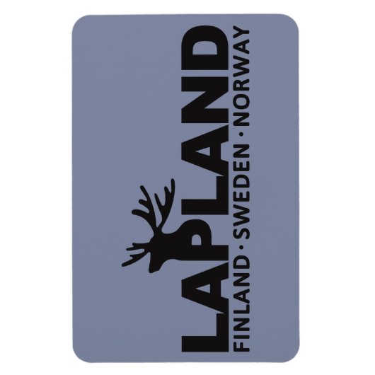 LAPLAND custom magneet (Verticaal)