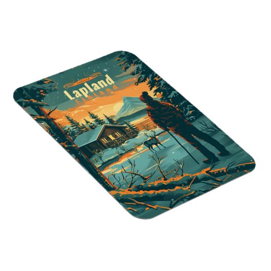 Lapland Finland Magneet (Rechterzijde)