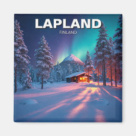 Lapland Finland Reizen Magneet