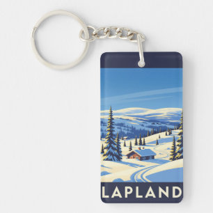  Lapland Finland Reizen Sleutelhanger