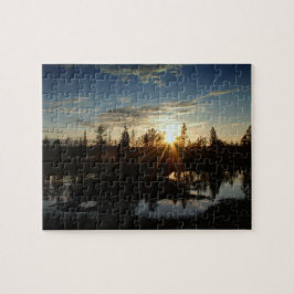 Lapland in de zomer - Puzzle Legpuzzel