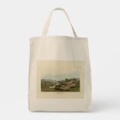 Lapland Long-pur, van Audubon's Birds of America Tote Bag (Achterkant)