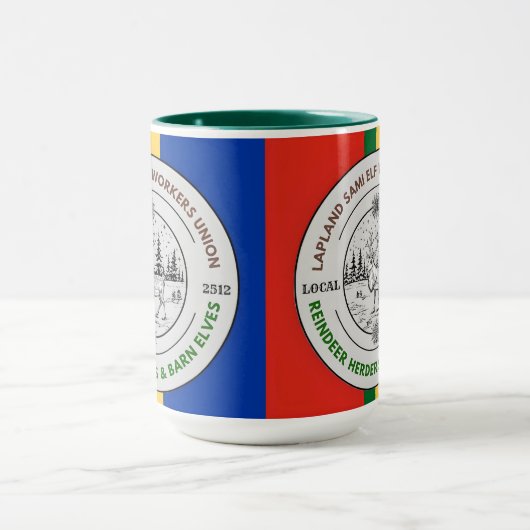 Lapland Sami Elf Arbeiders Vakbond rendierherders Mok (Midden)