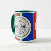 Lapland Sami Elf Arbeiders Vakbond rendierherders Mok (Voorkant links)