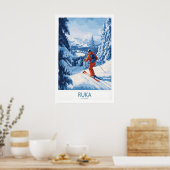Lapland Skisfeer Muur Kunst 1 Poster (Keuken)