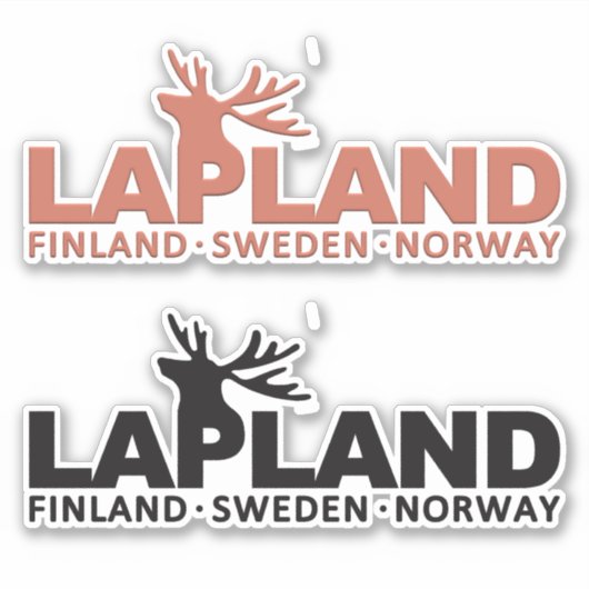 LAPLAND STICKER (Voorkant)