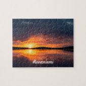 Lapland Sunset Legpuzzel (Horizontaal)