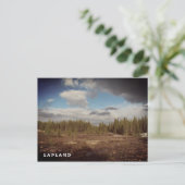 Laplandbos Briefkaart (Staand voorkant)