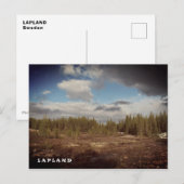 Laplandbos Briefkaart (Voorkant / Achterkant)