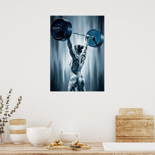 L'APOGÉE DE SAPHIR (De Saffierapex) Poster (Keuken)