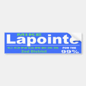 Lapointe for Congress 2014 Campaign Bumpersticker (Voorkant)