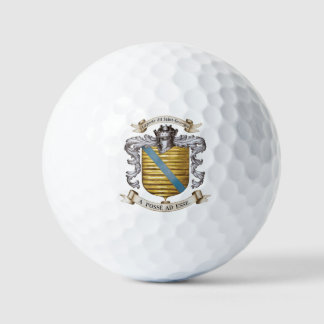 Laporte dit Saint Georges Family Crest Golfballen