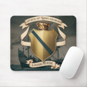 Laporte dit Saint Georges Wapen 1 Muismat (Met muis)