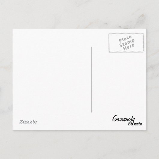 Laposte Briefkaart (Achterkant)