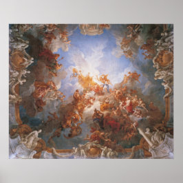 L'Apothéose d'Hercule - Lemoyne - Versailles Poster