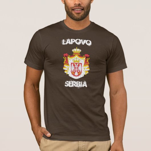 Lapovo, Servië (district Sumadija) T-shirt (Voorkant)