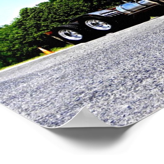 Lapp is een model-Poster Poster (Hoek)