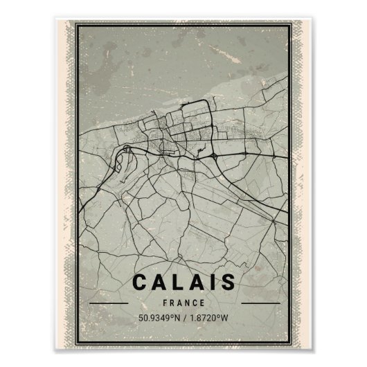 Lapp print poster canvas | Frankrijk (Voorkant)