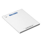 Lappad voor Mercedes Notitieblok (Schuin)