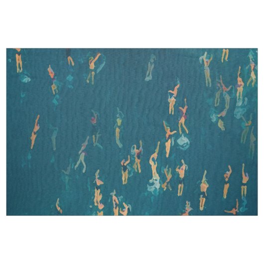 Lappende golven stof (Fat Quarter)