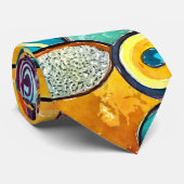 lappendeken stropdas (Opgerold)