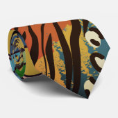 lappendeken stropdas (Opgerold)