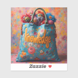 lappendeken van kennis sticker