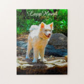 Lapphund Dog. Jigzaag Puzzle Legpuzzel (Verticaal)