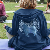 LAPPHUND TREE OF LIFE met rits voor en achter Hoodie