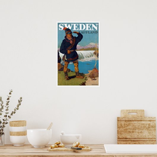  Lappland Zweden Poster (Keuken)