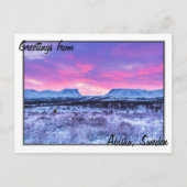 Lapporten de Gateway aan Lapland Briefkaart (Voorkant)