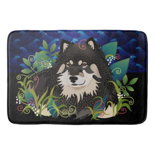 LAPPY BLISS blue waves Crate of Bath mat