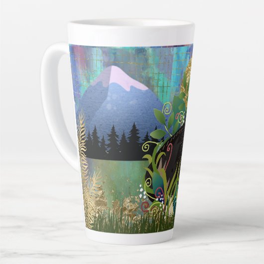 LAPPY BLISS omwikkelt ontwerp mok (Linkerhoek)