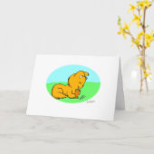 Lappy Moederdag Kaart (Gele Bloem)