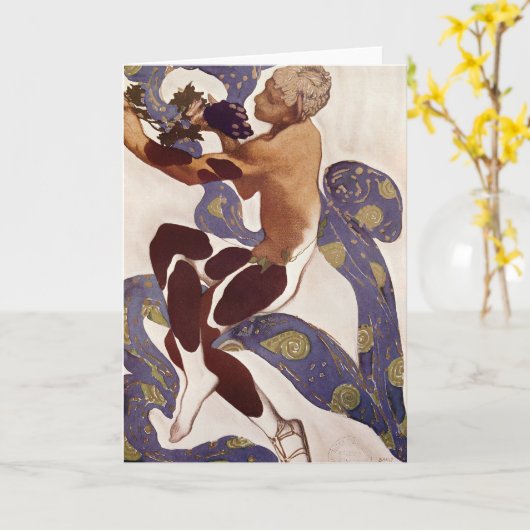 L'Apres Midi d'un Faune Kaart (Gele Bloem)