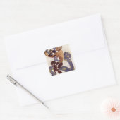 L'Apres Midi d'un Faune' Vierkante Sticker (Envelop)