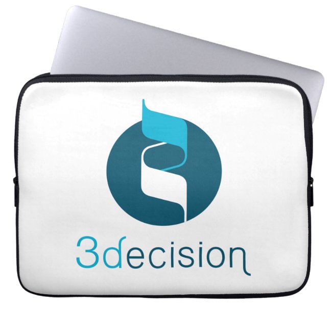 Laptop 3decision-draagtas sleeve (Voorkant)