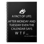 Laptop (80 pagina's in zwart-wit) notitieboek (Voorkant)