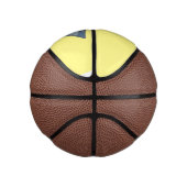 Laptop cartoon illustratie basketbal (Rechts)