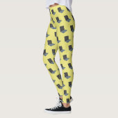 Laptop cartoon illustratie  leggings (Links)
