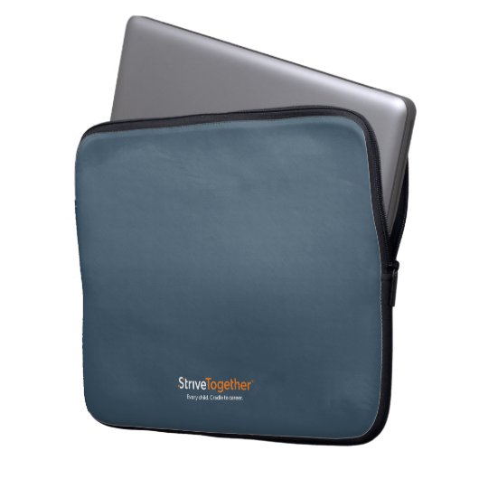 Laptop Case - Grey (Voorkant Links)