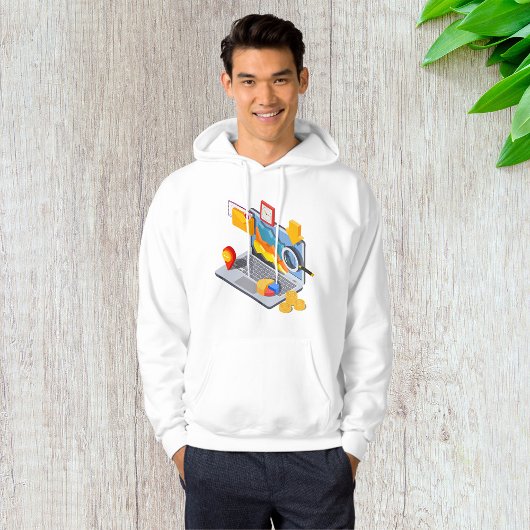 Laptop Computing Hoodie