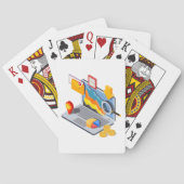 Laptop Computing Pokerkaarten (Achterkant)