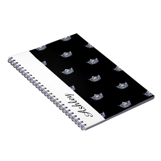 Laptop-Crown & Custom Name Notitieboek (Rechterzijde)