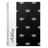 Laptop-Crown & Custom Name Notitieboek (Voorkant)