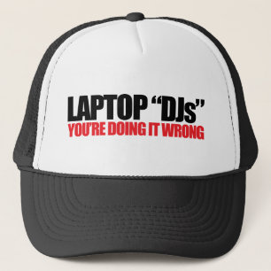 Laptop DJ's Trucker Pet
