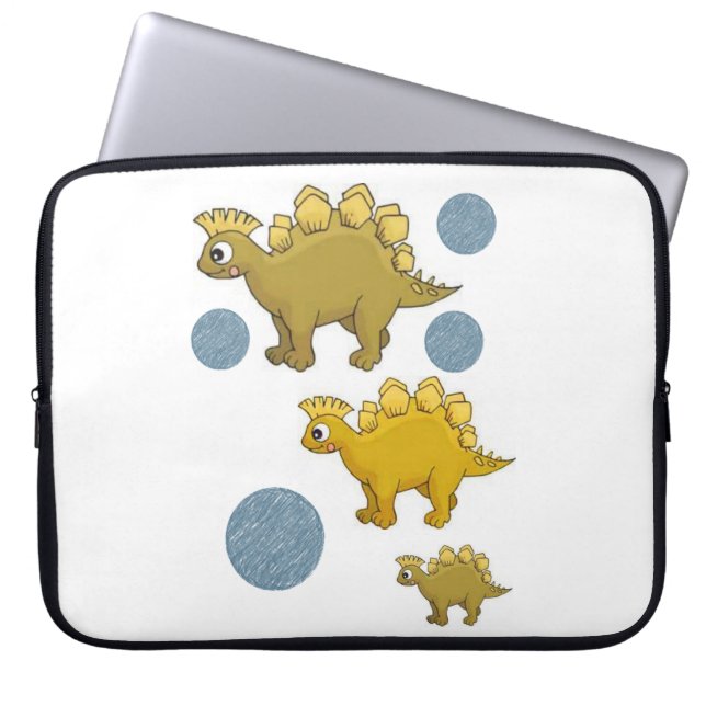 Laptop Hoes Dinosaurus (Voorkant)