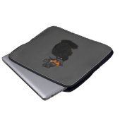 Laptop Hoesje Cat Halloween Sleeve (Voorkant onderkant)