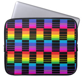 Laptop Hoesje met regenboogbeschermpatroon Laptop Sleeve