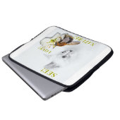 Laptop Hoesje voor kattenliefhebber Sleeve (Voorkant onderkant)